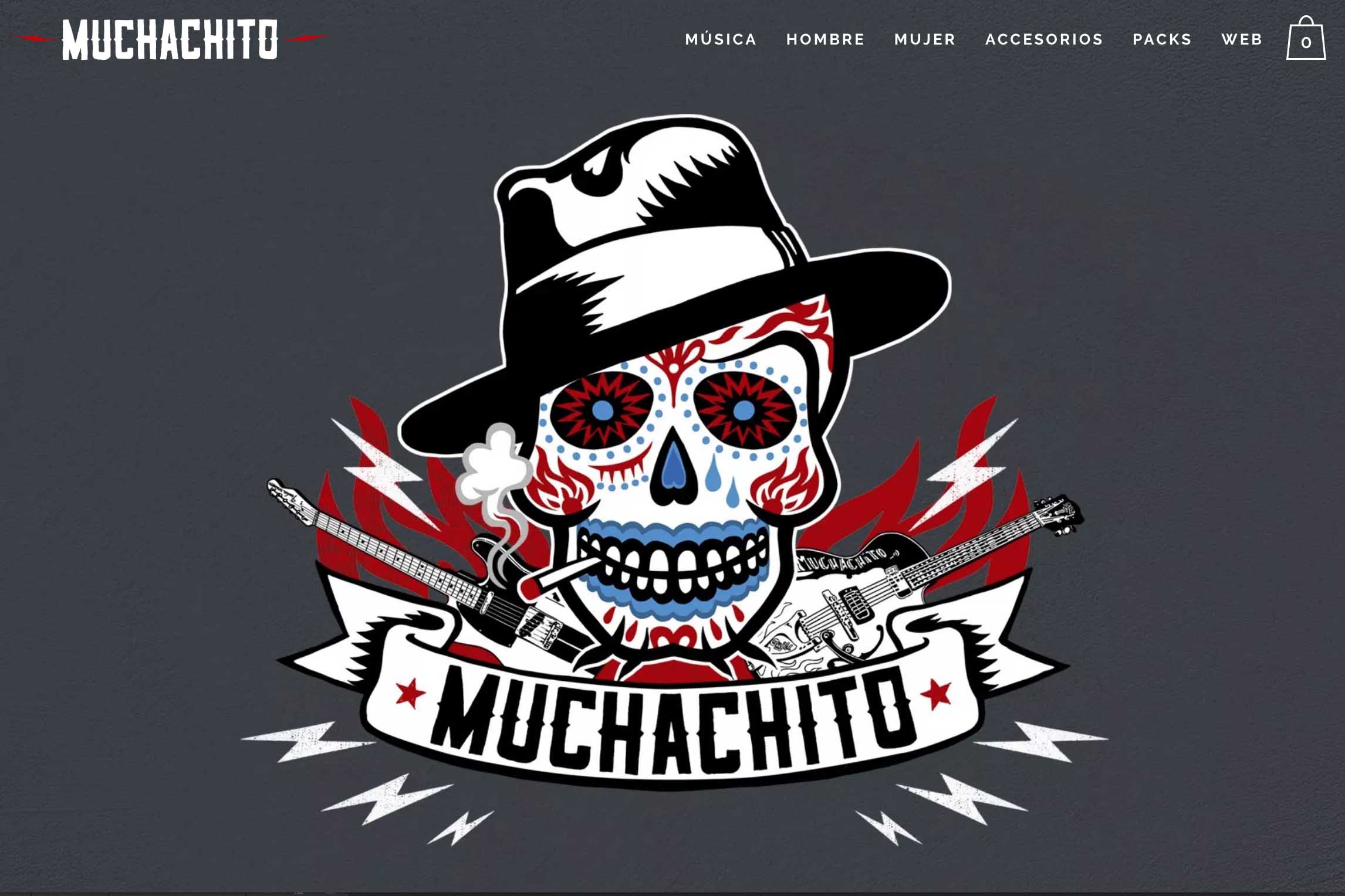 Diseño tienda online y pagina web para músicos y artistas