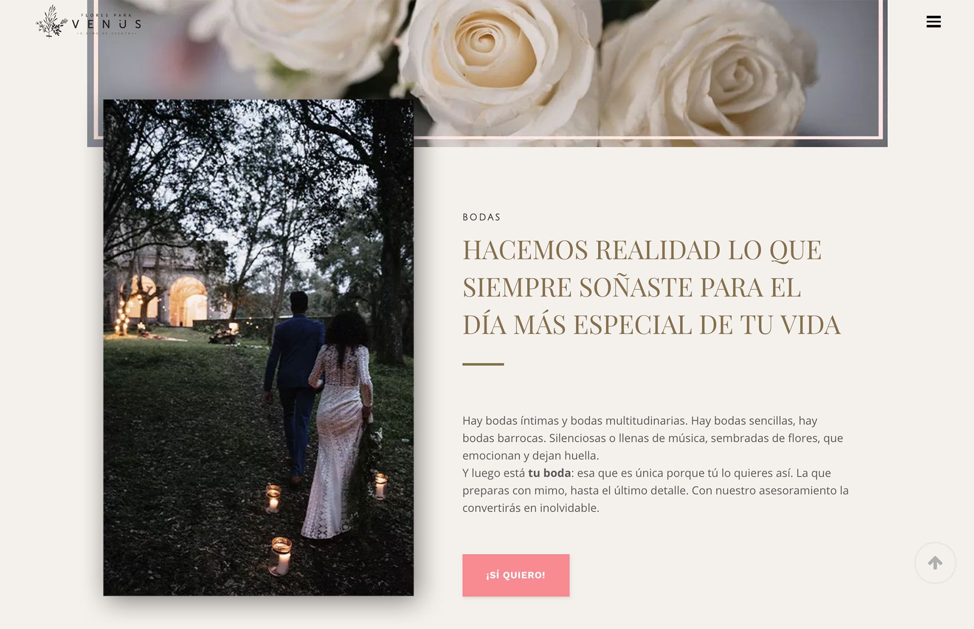 diseño web bodas