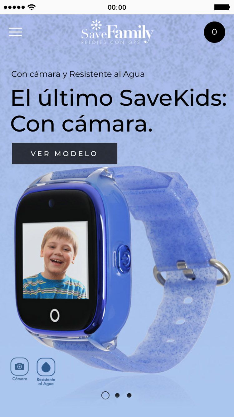 diseño tienda online movil