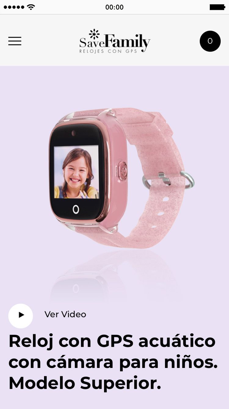 diseño tienda online movil