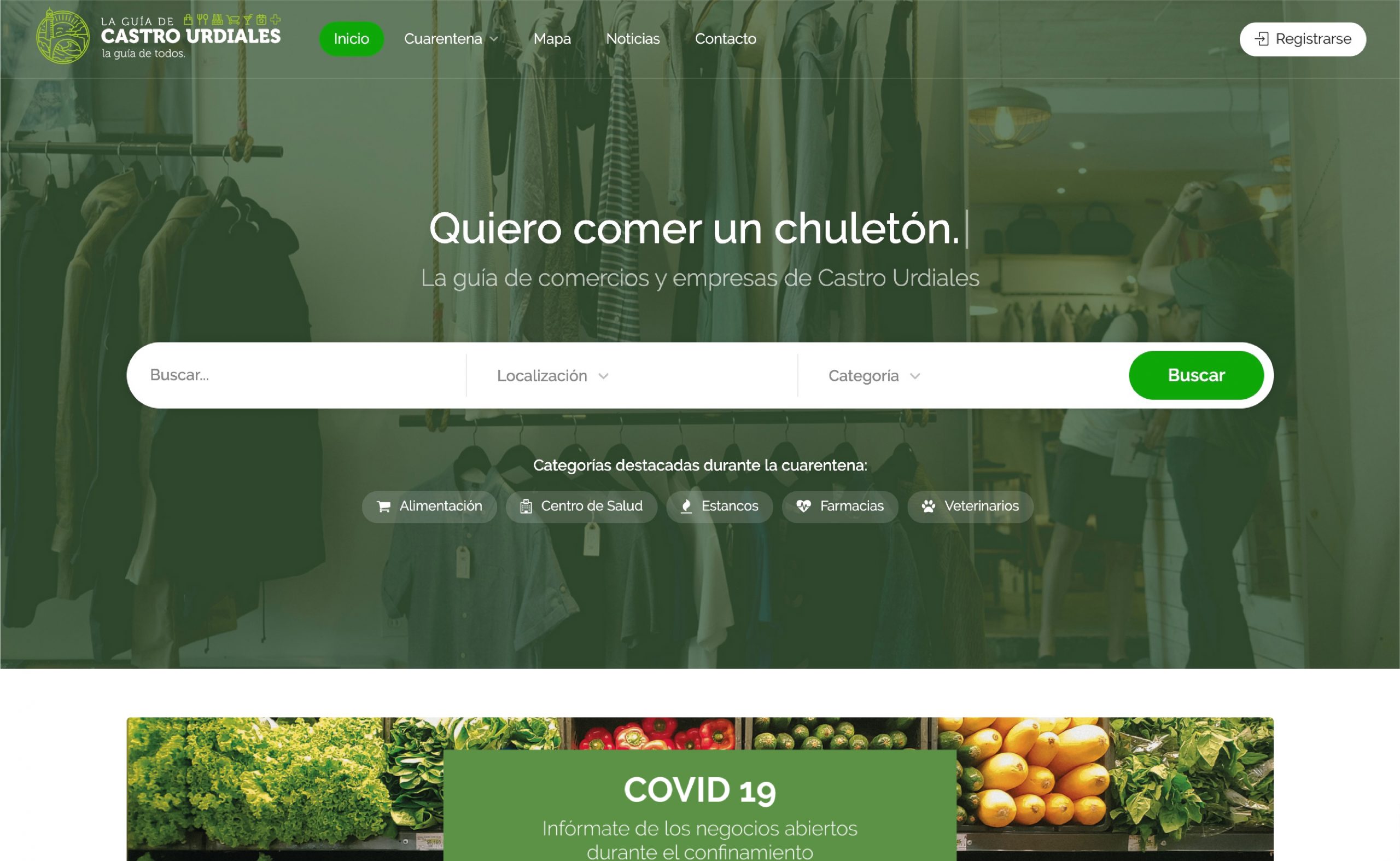 web directorio ciudad